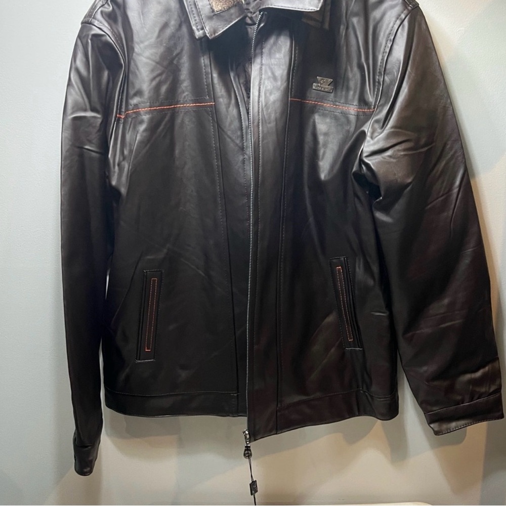 Men's Black Leather Jacket